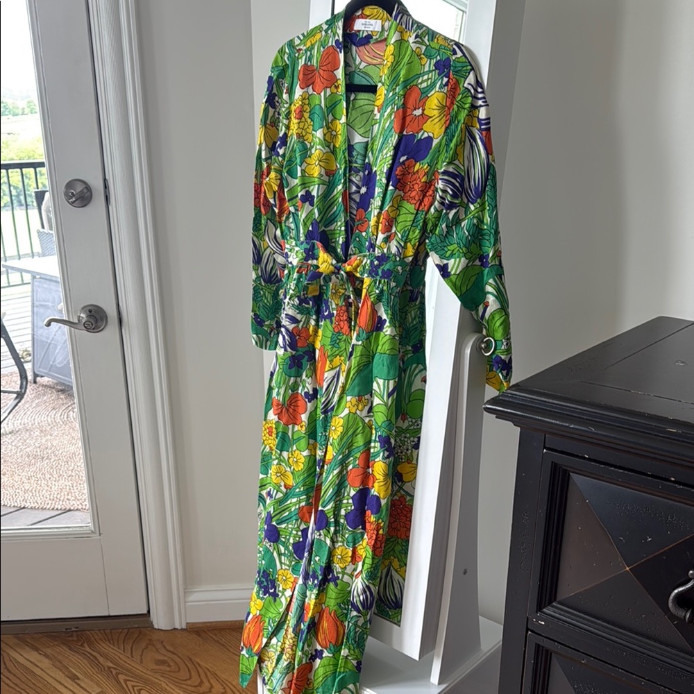 Roseanna Multicolor Floral Long Sleeve Dress - Picture 3 of 6